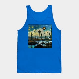 Starry Night in Kashyyyk Tank Top